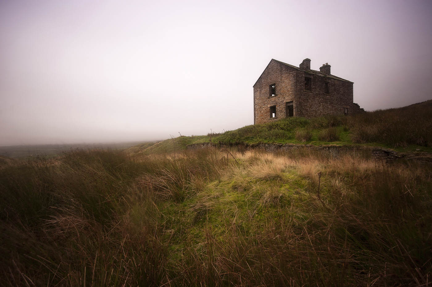 Abandoned building, Groverake, Weardale